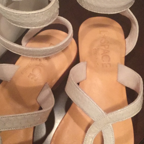 Snake Wrap Sandals - Picture 6 of 7